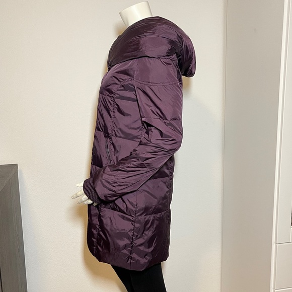 7 FOR ALL MANKIND Small Purple Puffer Jacket - Picture 4 of 16